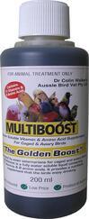 Multiboost 200ml liquid Vitamin & Amino Acid Supplement For Caged & Aviary Birds