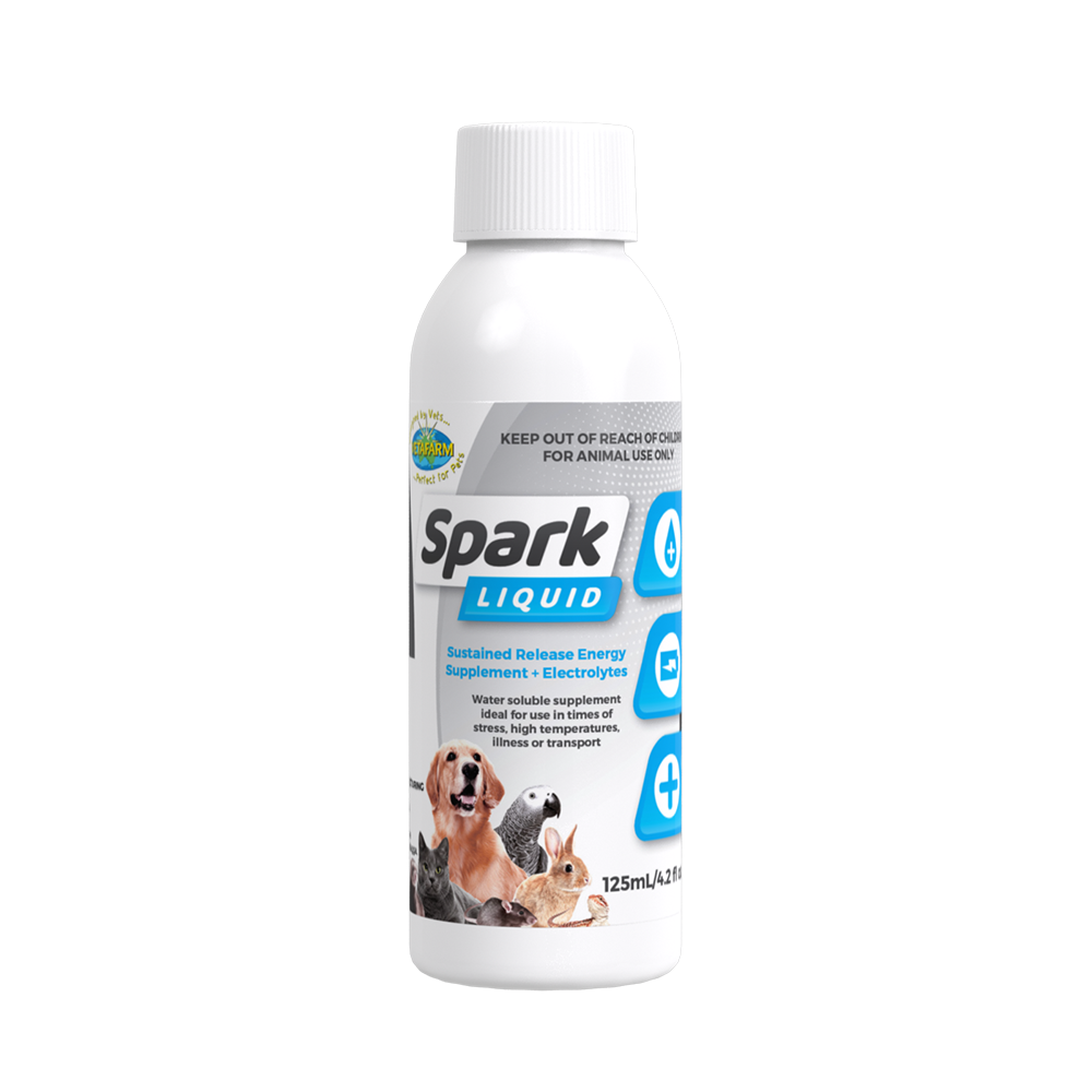 Spark Liquid 125ml Sustained Release Energy Supplement & Electrolytes For All Animals