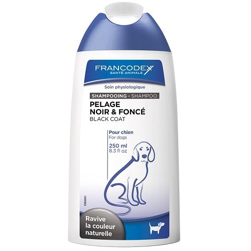 Francodex Black Coat Shampoo 250ml For Dogs