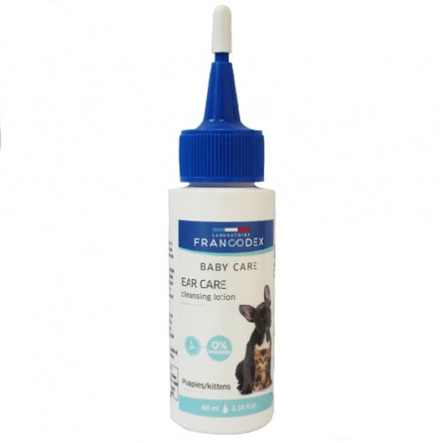Francodex Ear Cleansing Lotion For Puppies & Kittens 60ml