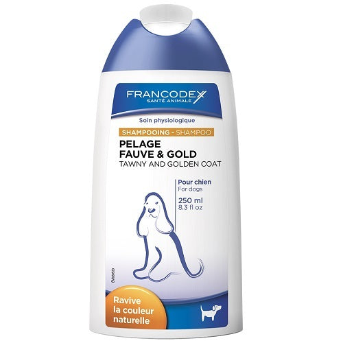 Francodex Golden Coat Shampoo 250ml For Dogs