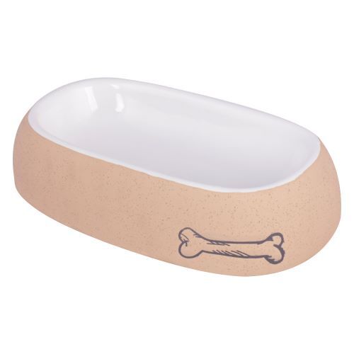 Sandstone Dog Feeding Bowl