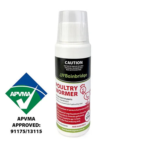 Bainbridge Poultry Wormer 125ml