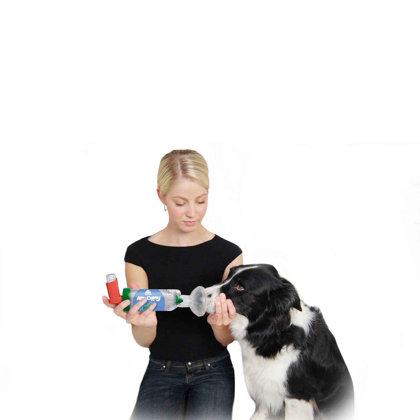AeroDawg Large - Light weight, uni-nostril Metred Dose Inhaler (MDI) For Dogs