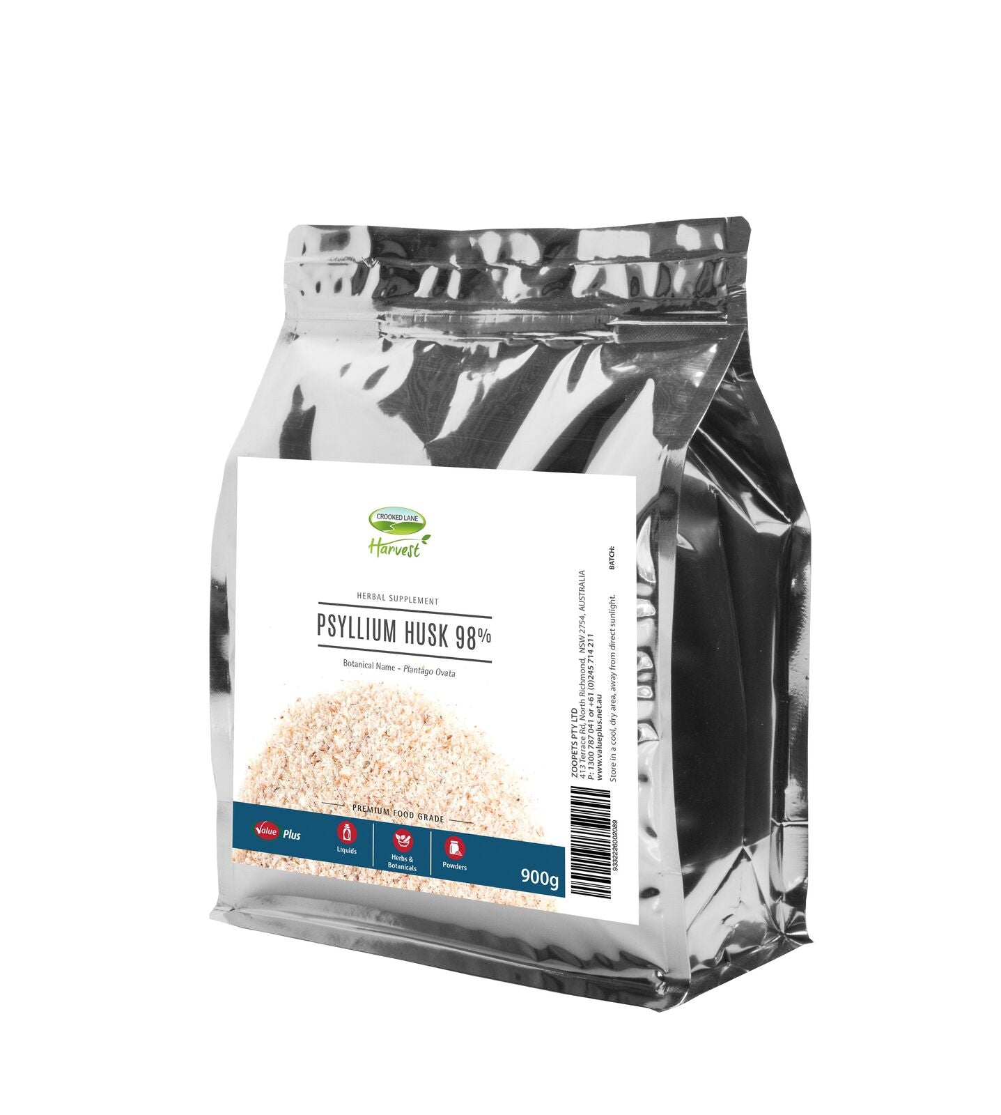 Crooked Lane Harvest Psyllium Husks 900g