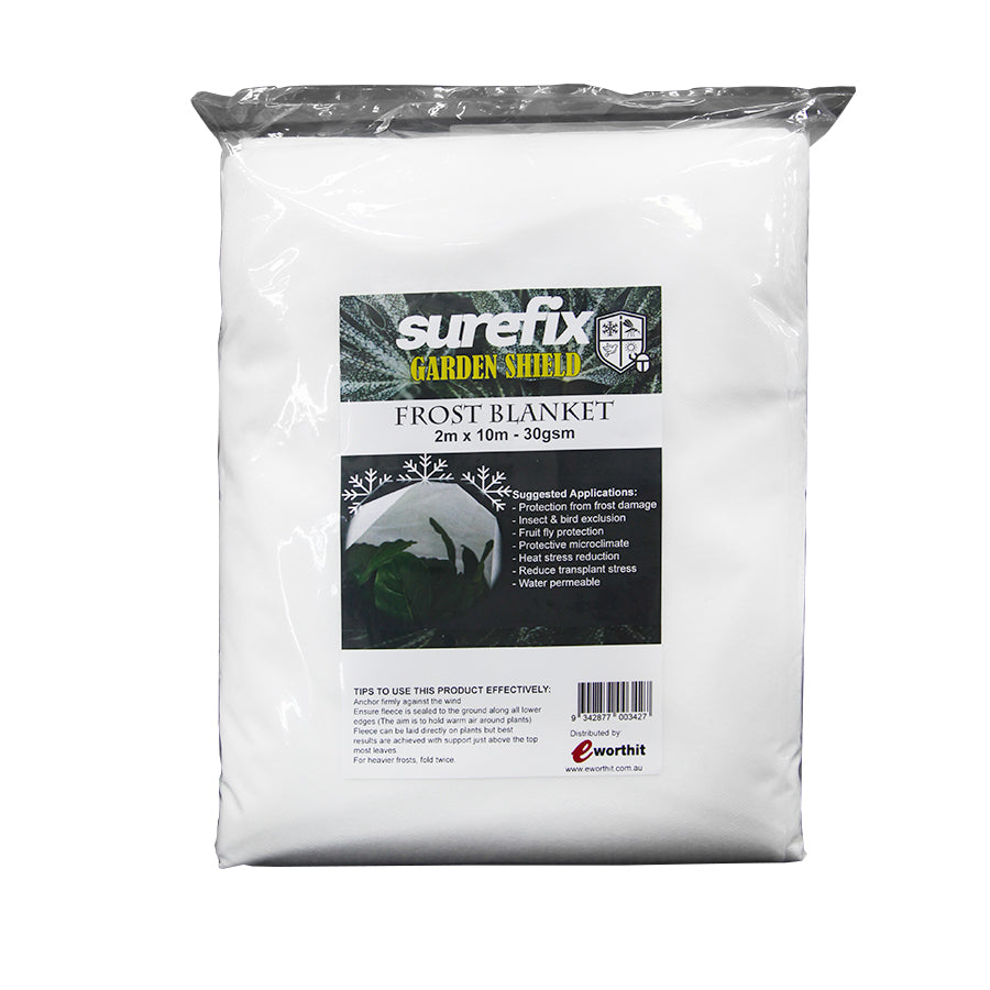 Surefix Horticultural Frost Blanket 2 metres x 10 metres 30gsm