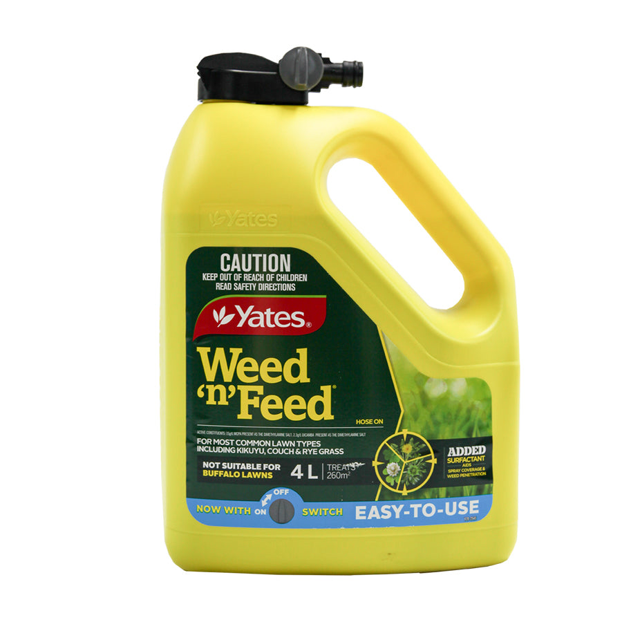 Yates Weed N Feed 4 Litre Hose On