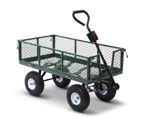 Mesh Steel Cart - Pull Along Or Towable