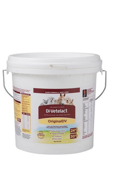 Di-Vetelact 5kg Low Lactose Milk Supplement For Animals At Every Stage Of Life