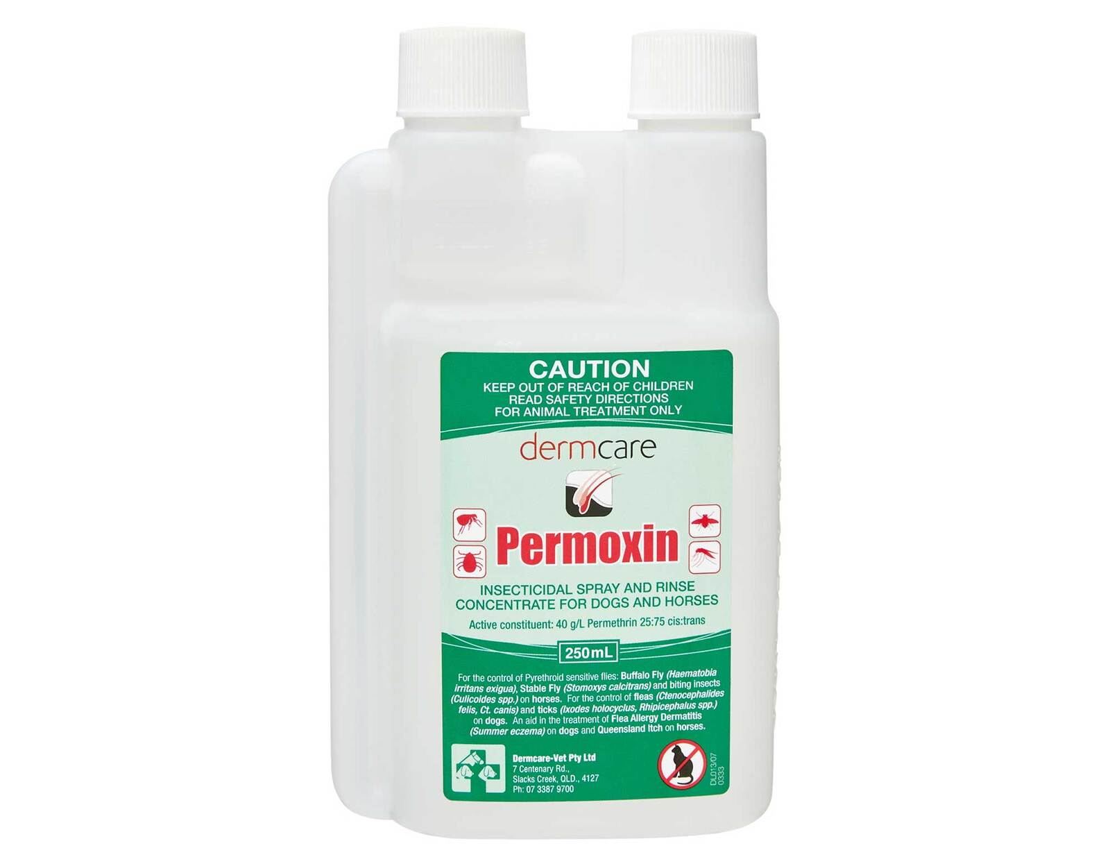 Dermcare Permoxin 250ml Concentrated Insecticide For Animals – Wyong ...