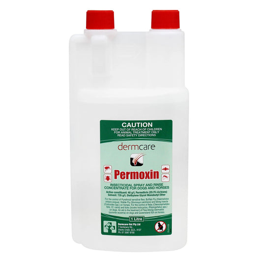 Dermcare Permoxin 1 Litre Concentrated Insecticide For Animals