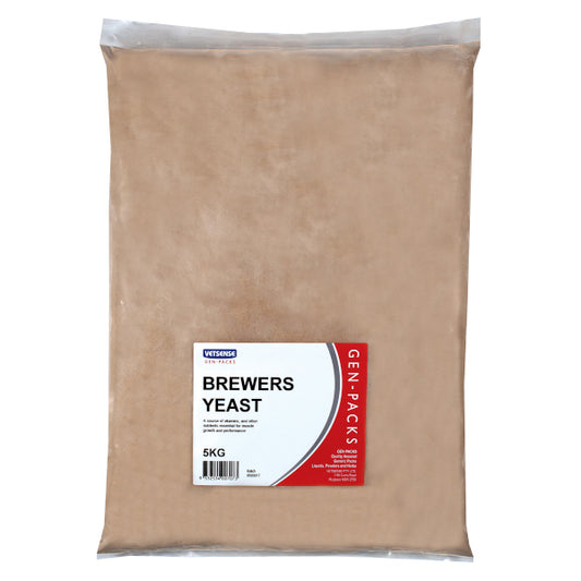 Gen-Pack Brewers Yeast 5kg Rich Source Of B Complex Vitamins For Animals