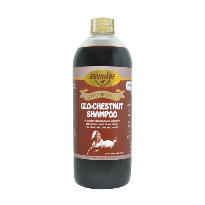 Equinade Showsilk Glo Chestnut Shampoo 1 Litre