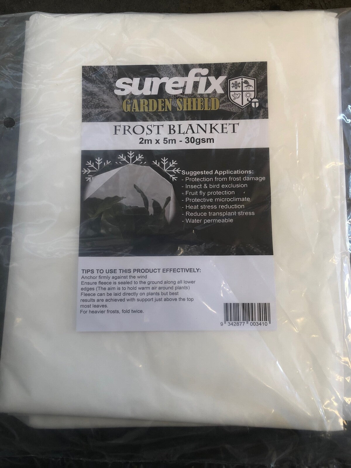 Surefix Horticultural Frost Blanket 2 metres x 5 metres