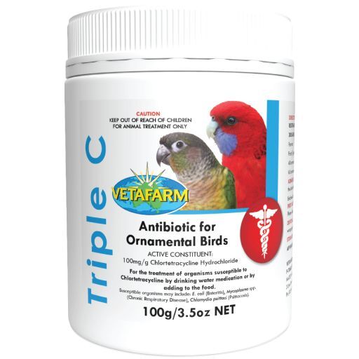 Vetafarm Triple C 100g Antibiotic For Birds