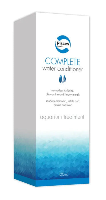 Pisces Aquatics Complete 100ml Water Conditioner For All Aquariums