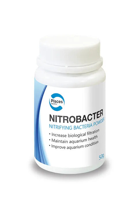 Pisces Aquatics Nitrobacter Powder 50G Aquarium Treatment