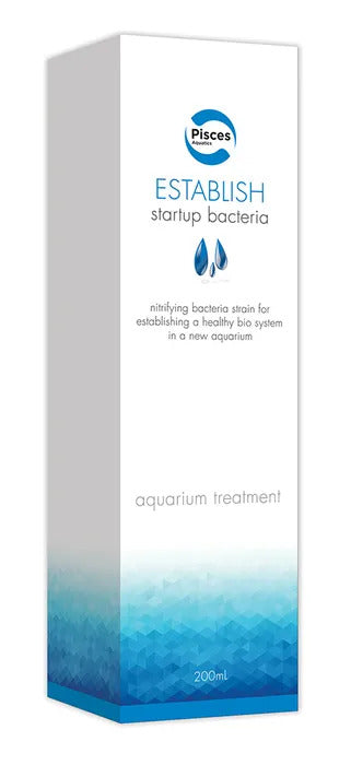 Pisces Aquatics Establish 200ml Aquarium Startup Bacteria