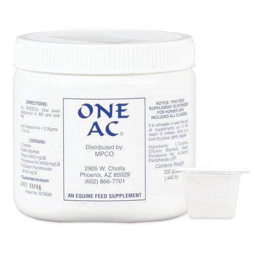 One AC 200g Supplement For Non Sweating Horses