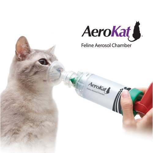 AeroKat Light weight, Uni-nostril Metred Dose Inhaler (MDI) For Cats