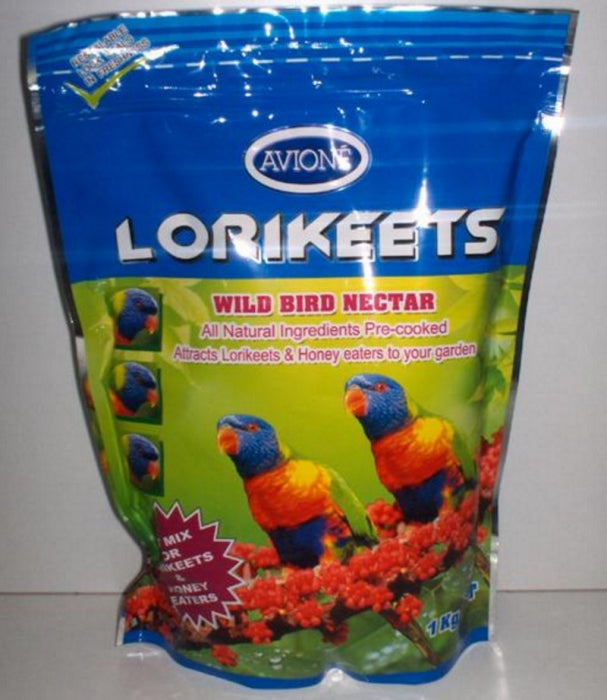 Avione Wild Bird Nectar 500g Wet Mix For Lorikeets & Honey Eaters