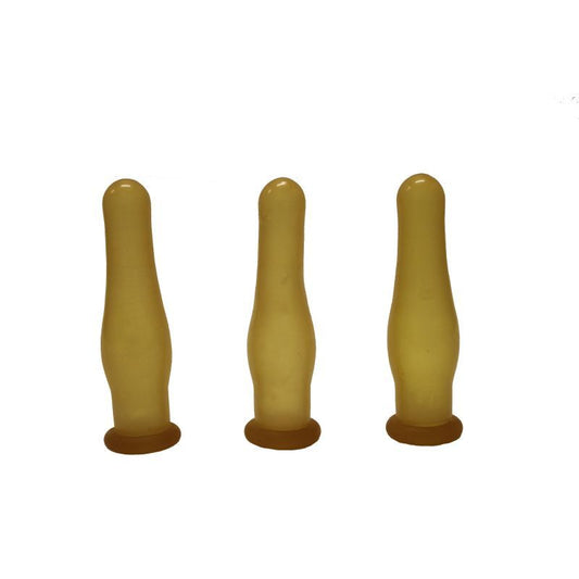 Calf Bottle Teats - Pack Of 5. Fits Over Neck Of Soft Drink Bottles