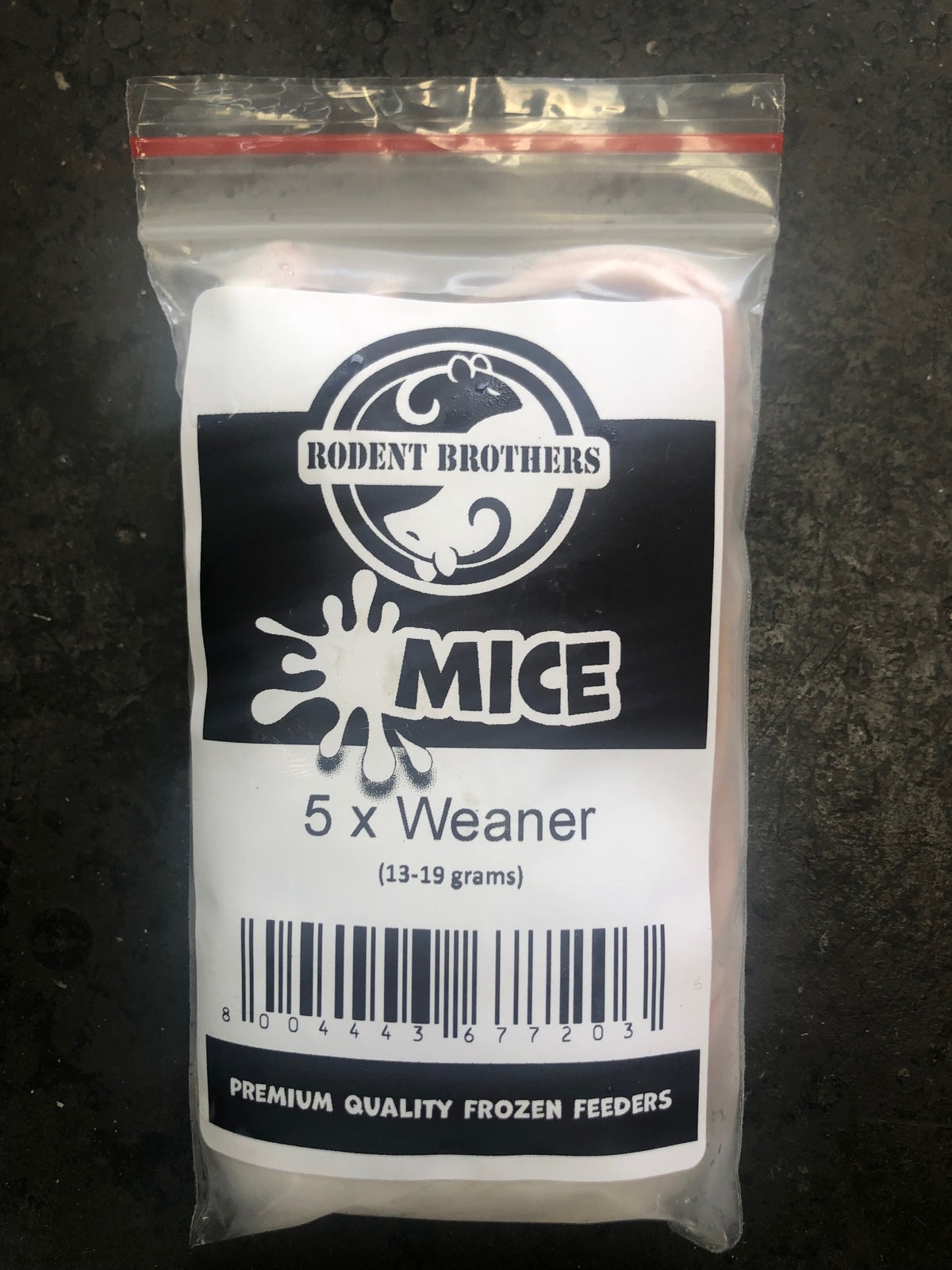 RB Frozen Mice - Weaner 5 Pack