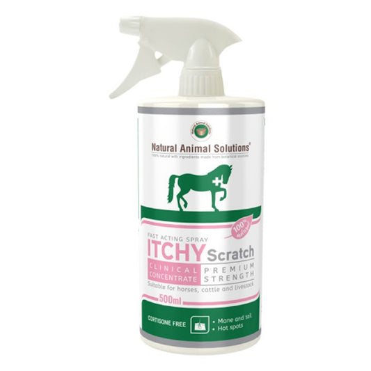 NAS Itchy Scratch Spray 500ml For Horses, Cattle & Livestock