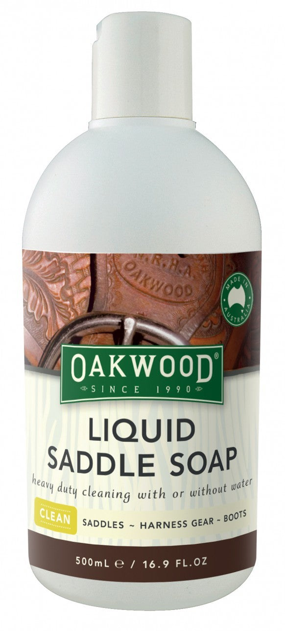 Oakwood Liquid Saddle Soap 500ml