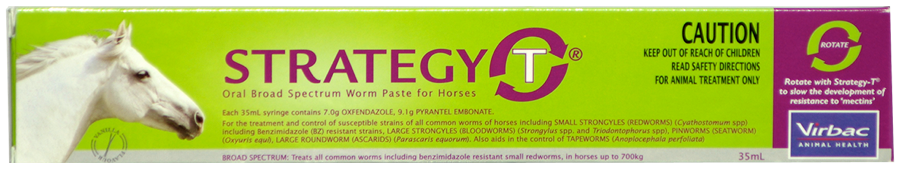 Strategy T Horse Wormer 35ml Syringe