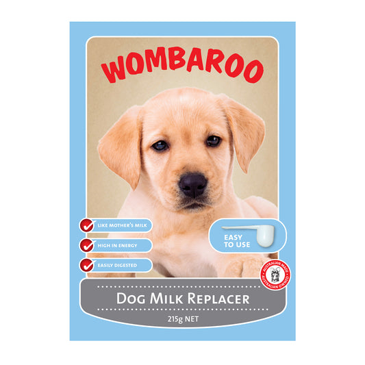 Wombaroo Dog Milk Replacer For Puppies. 1kg